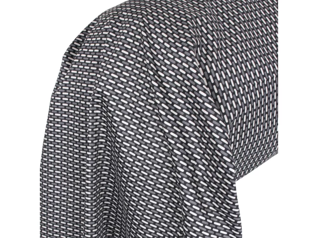 Taie de traversin 140x43 cm satin de coton ENZO noir