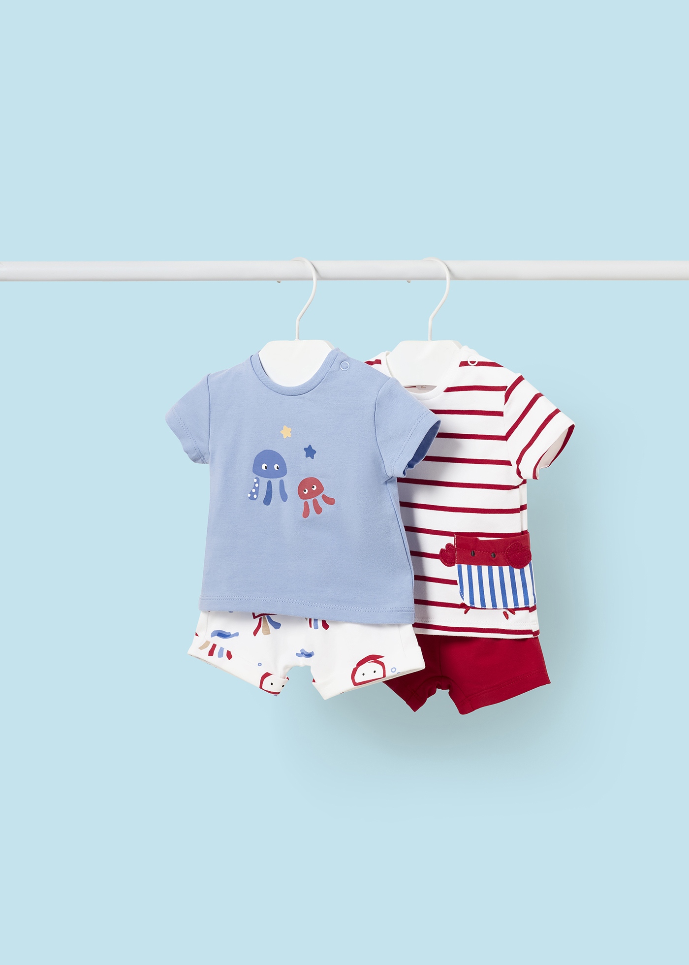 Conjunto de 4 peças Better Cotton para recém-nascidos Kale
