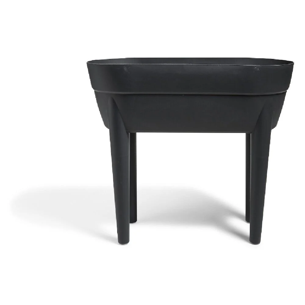Jardinière haute Cancun gris anthracite 48 L