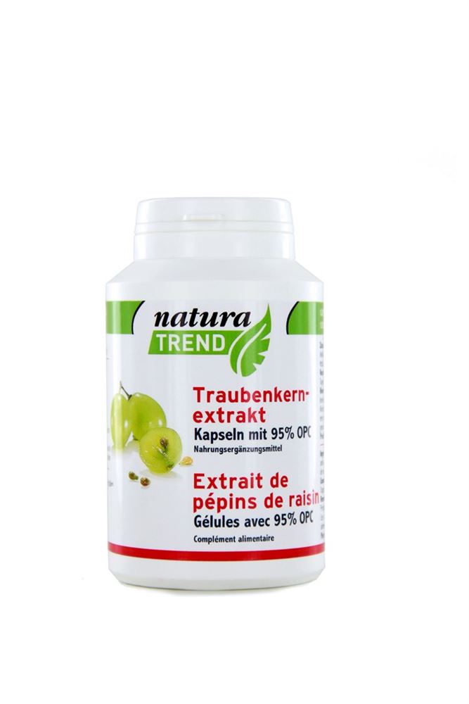 NATURATREND Traubenkernextrakt<br>120 Stück, Dose, Kapsel