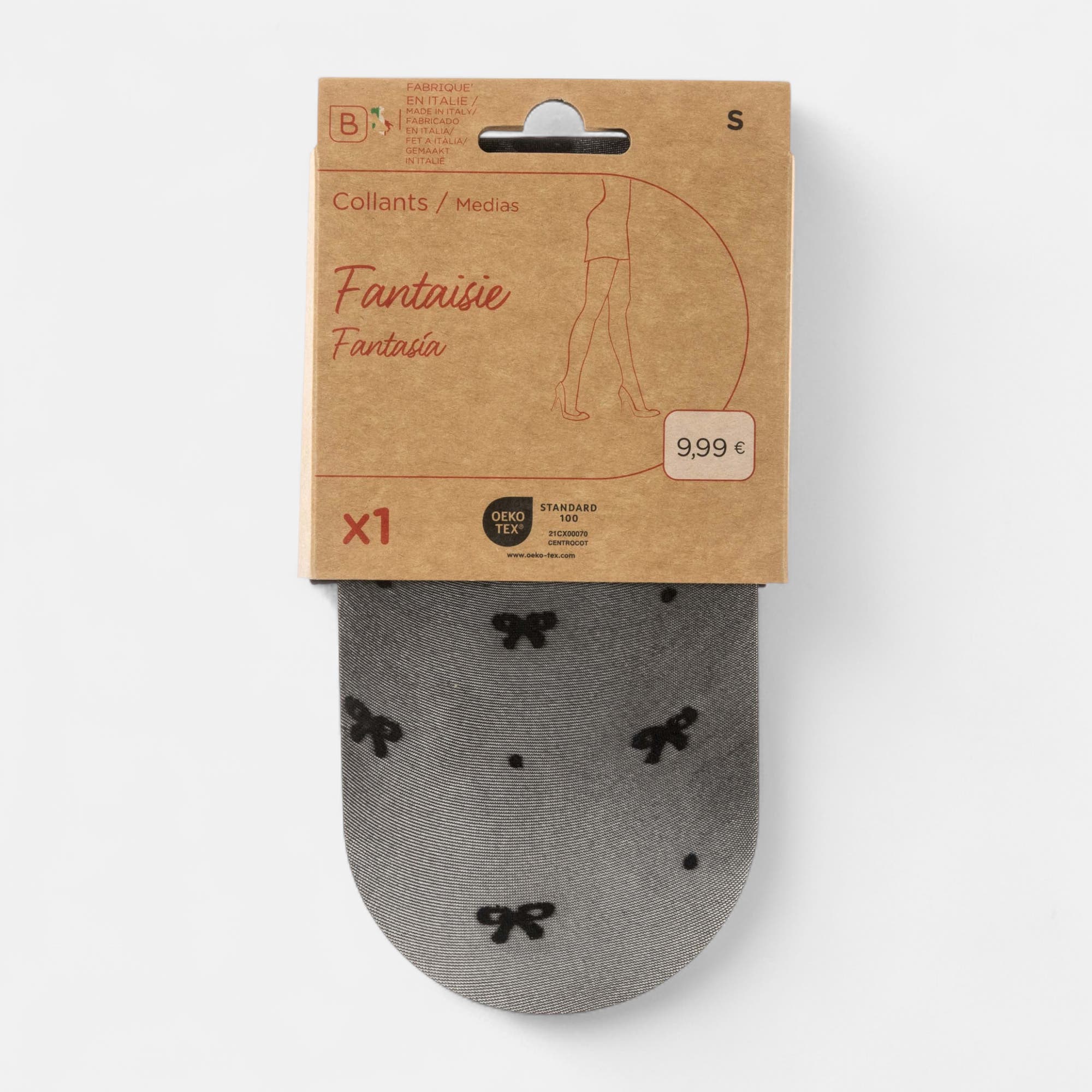 Collants/mi-bas Femme noir