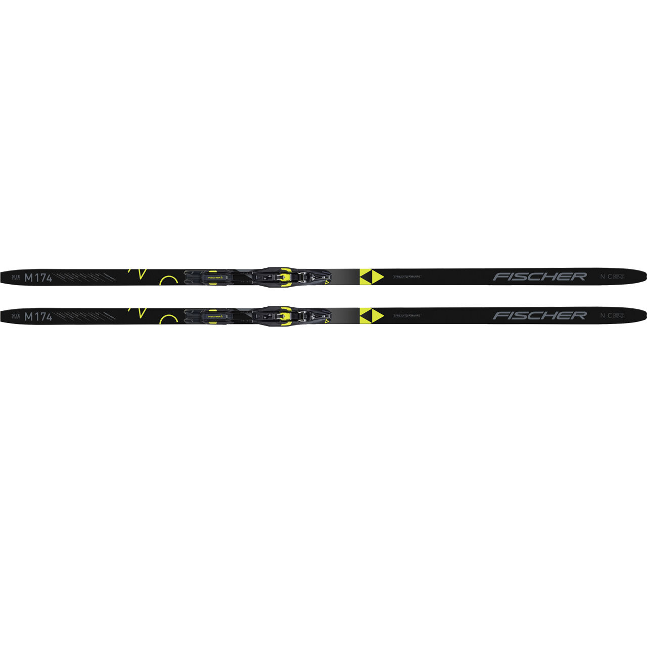 Fischer Orbiter EF incl. Control Step-In IFP blk/yellow Bindung (2023/24) | Nordic Cruising | Langlaufski | Langlauf | XSPO