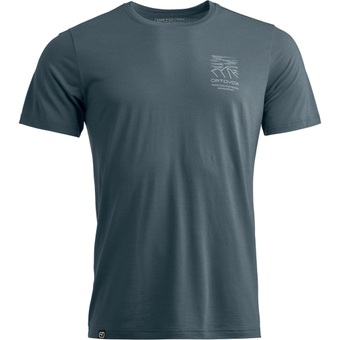 Ortovox 150 Cool Mtn Mission T-Shirt Dark Arctic Grey Herren