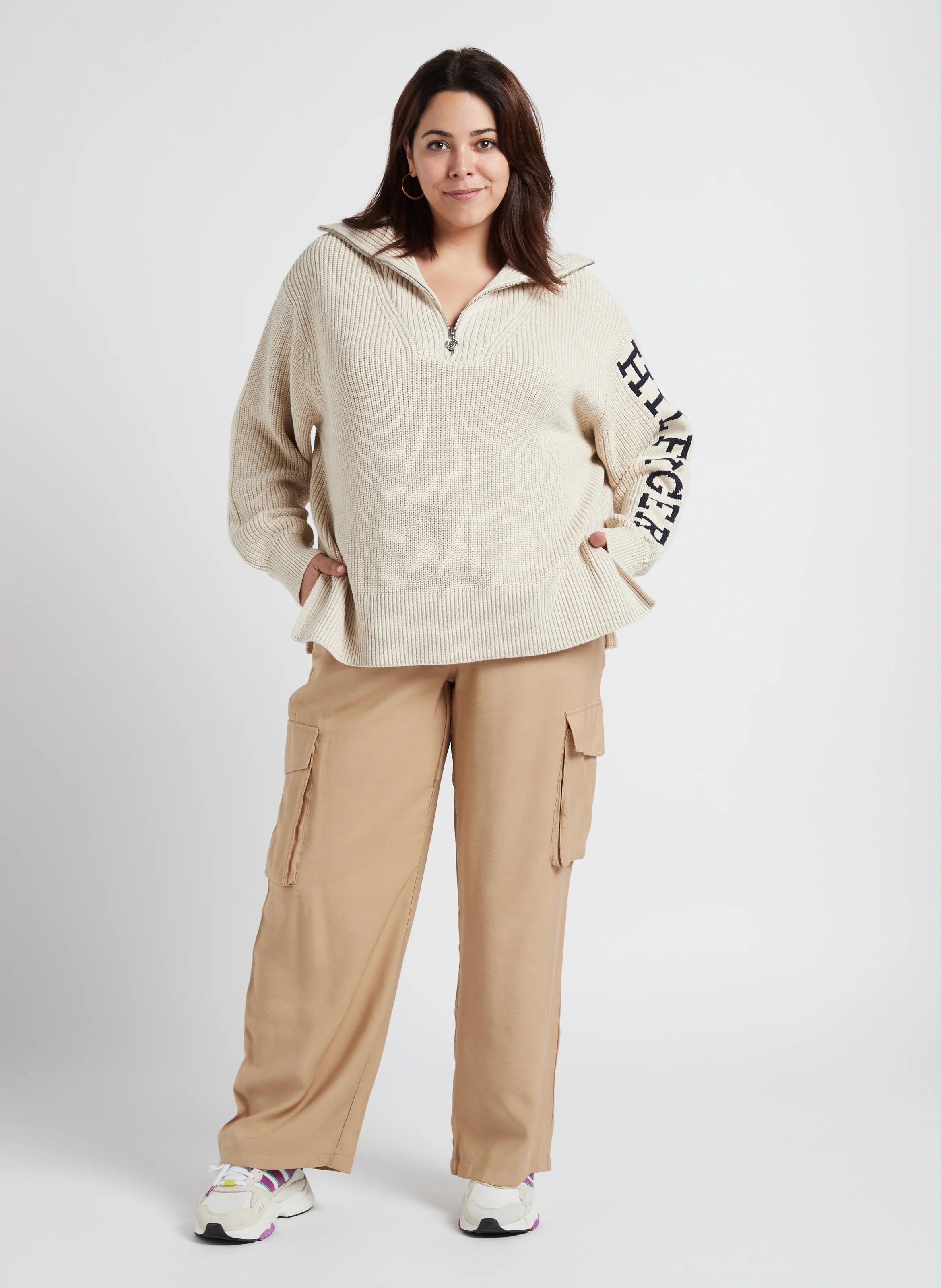 AYAS - Pantalon droit| Beige