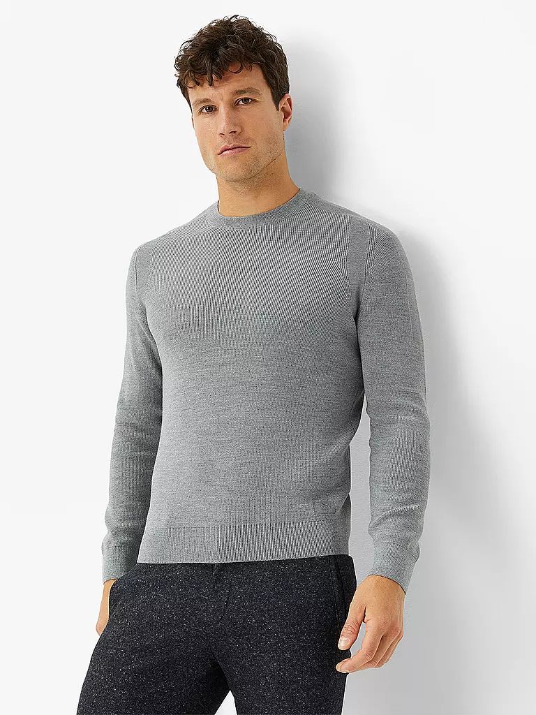 BRAX Pullover ROY grau