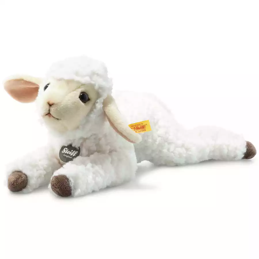 Steiff Lamm Boecky creme liegend, 35 cm