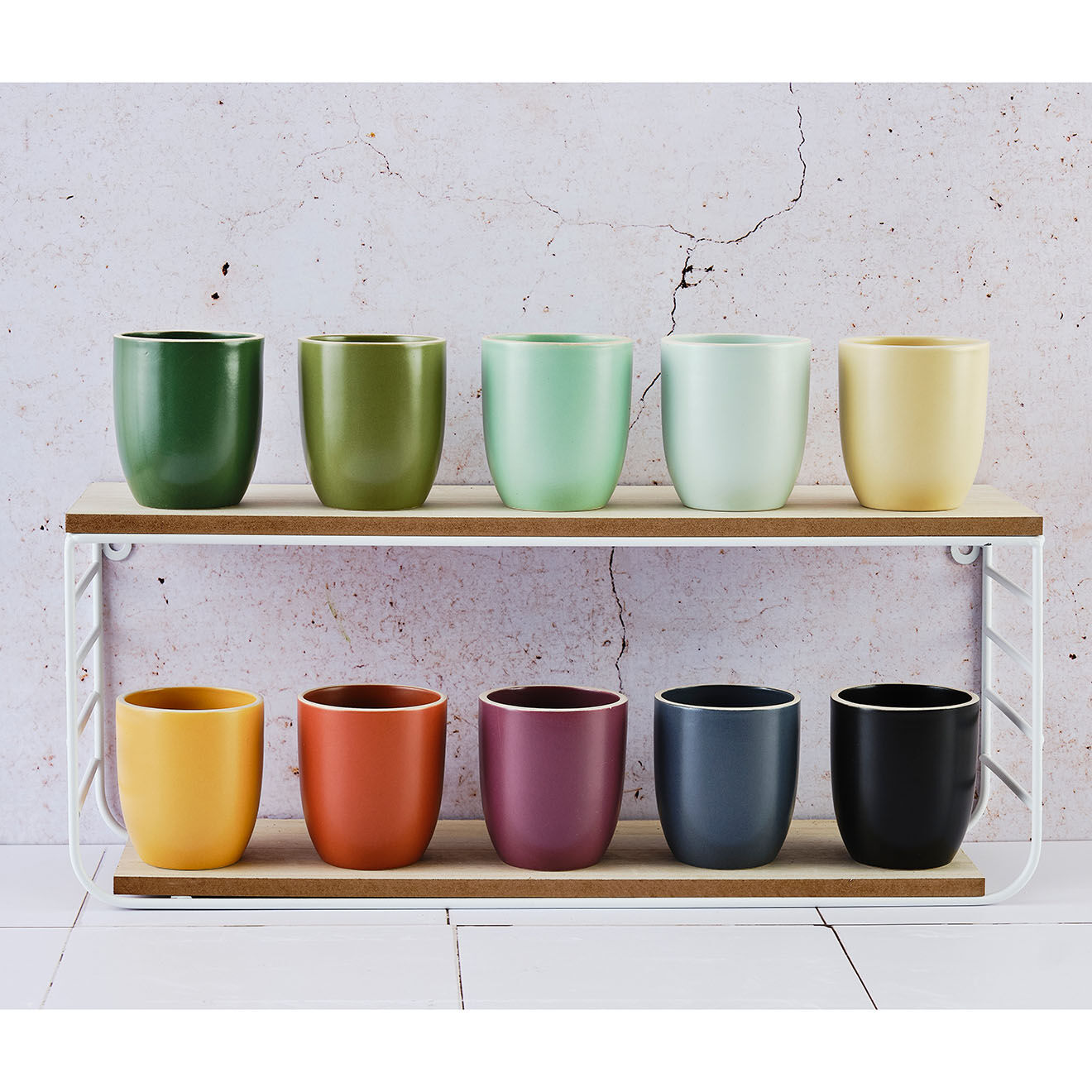 Bjorn 6 Mugs Origin Jade - 20 cl