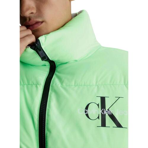 Calvin Klein Jeans - REVERSIBLE 90s PUFFER Verde