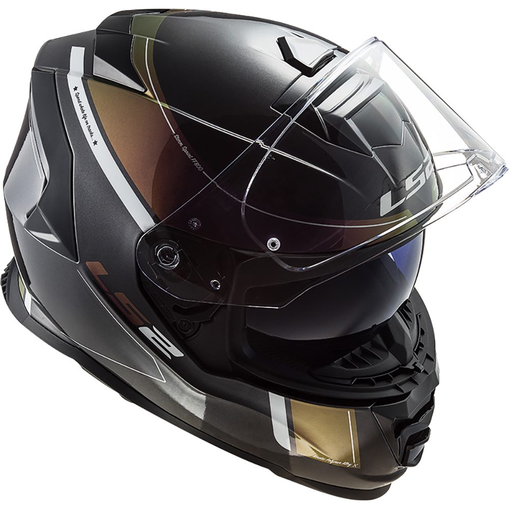 LS2 - Casque FF800 Storm Velvet Noir / Violet