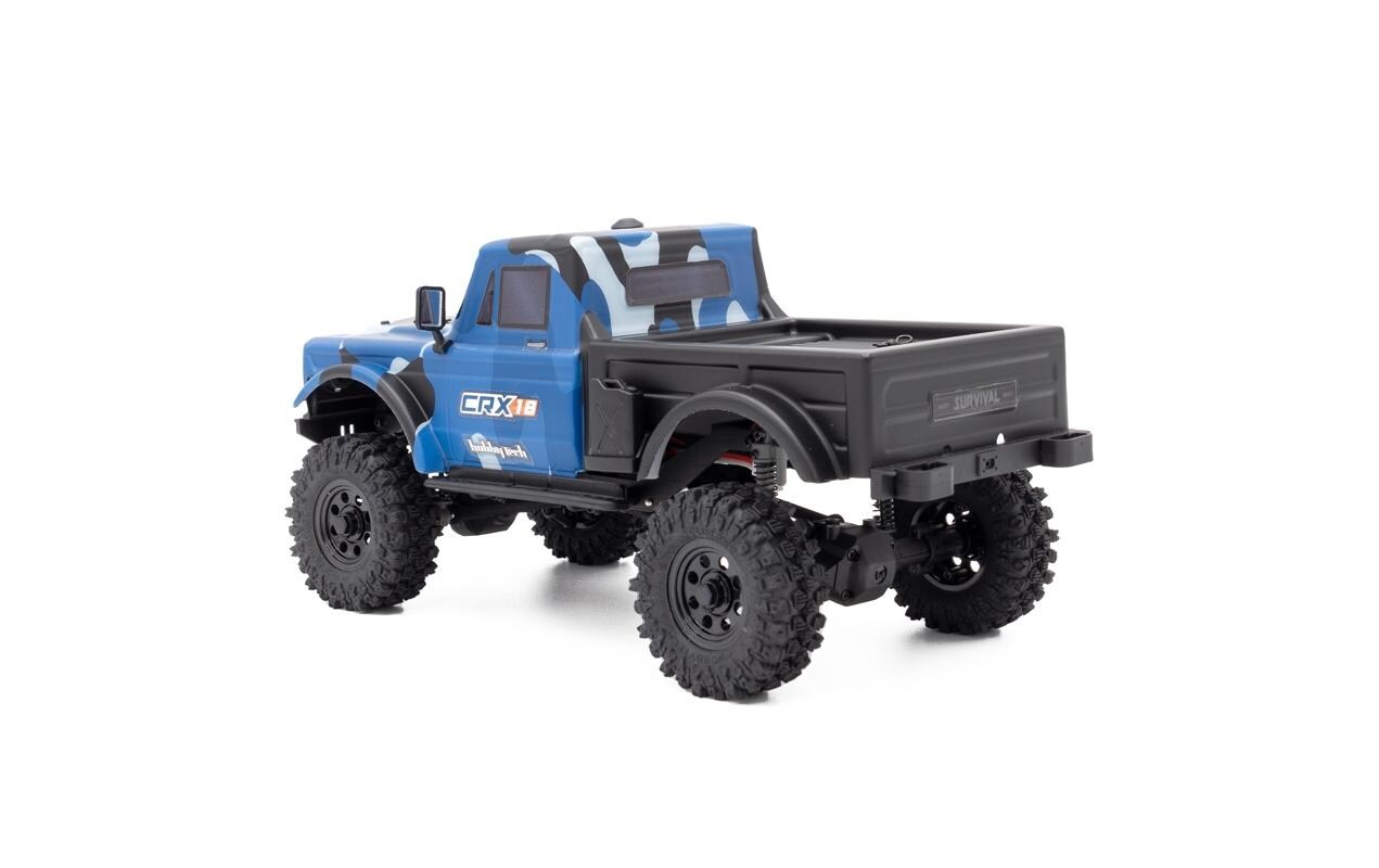 Scale Crawler CRX18 Pick-up 4WD Blau, RTR, 1:18<br>Kleiner Rock Crawler im RTR Set
