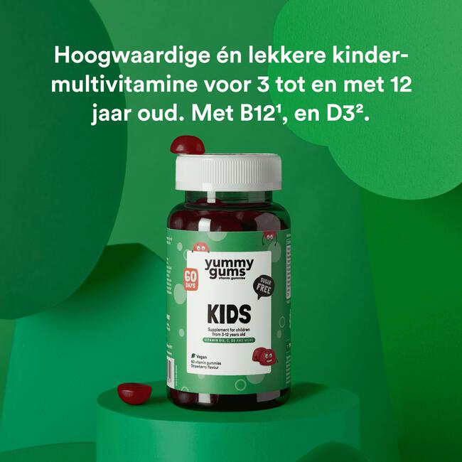 Yummygums Kids Suikervrij 60 stuks