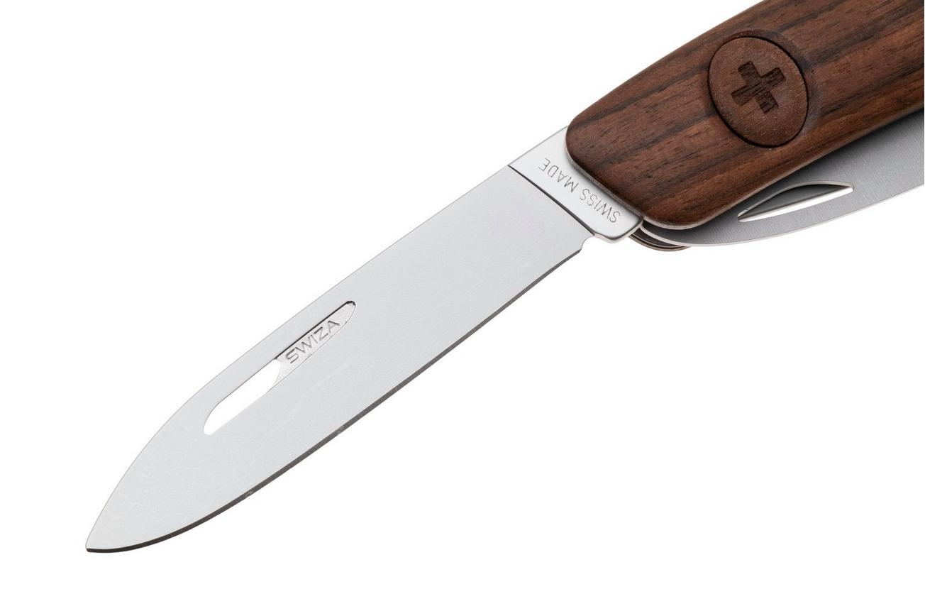 Swiza D06 R AM, KNR.0066.6300, Walnut, Zwitsers zakmes, 7 tools