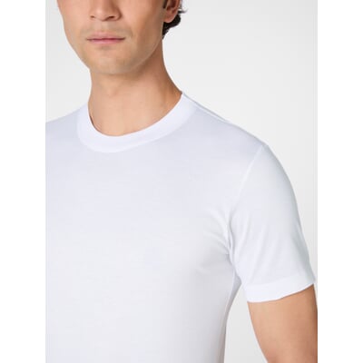 Herren-American-Shirt, Weiß