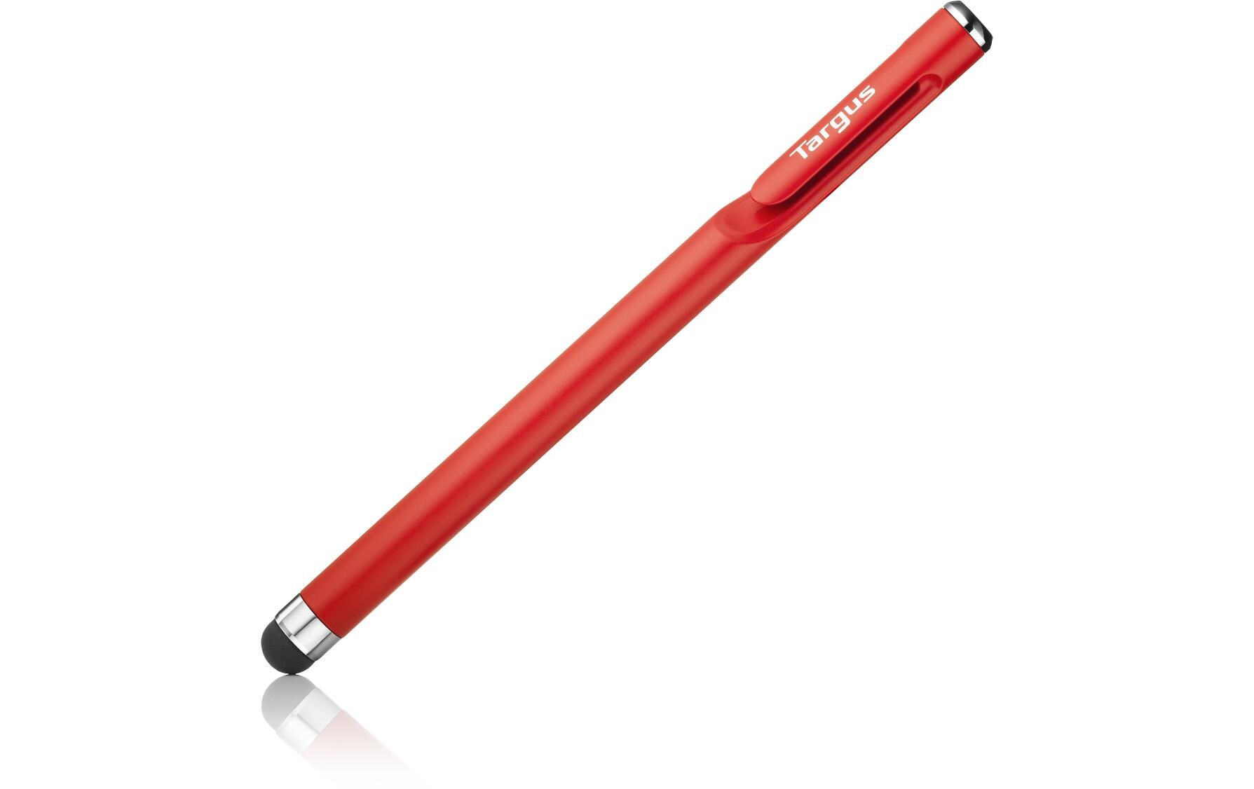 Eingabestift Stylus Embedded Clip RotAntimikrobieller glatter Stift für Smartphones und Touchscreens
