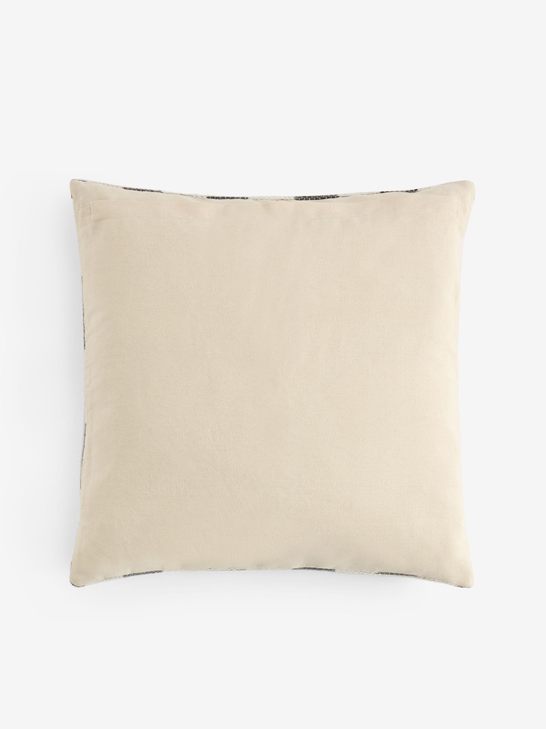 Woven Check Cushion