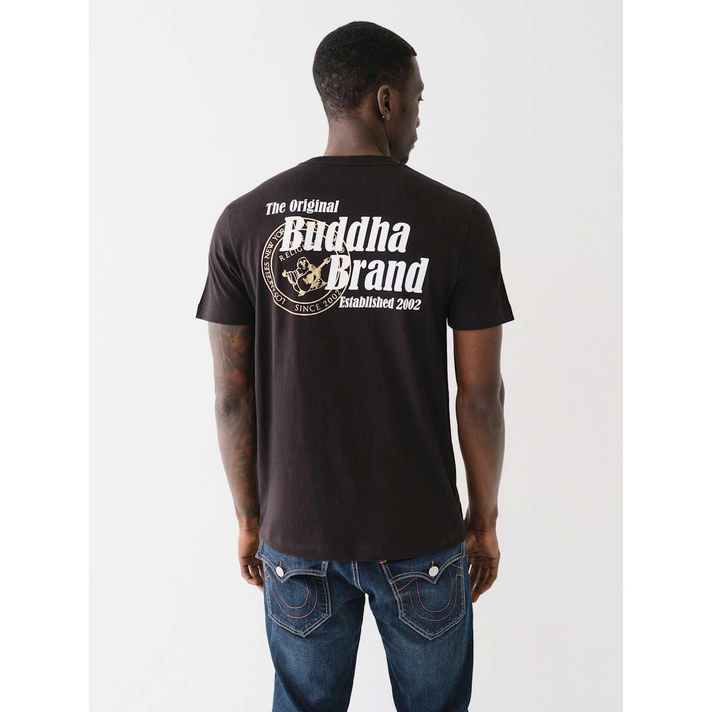 True Religion TR Stamp Crew Neck T Shirt Mens