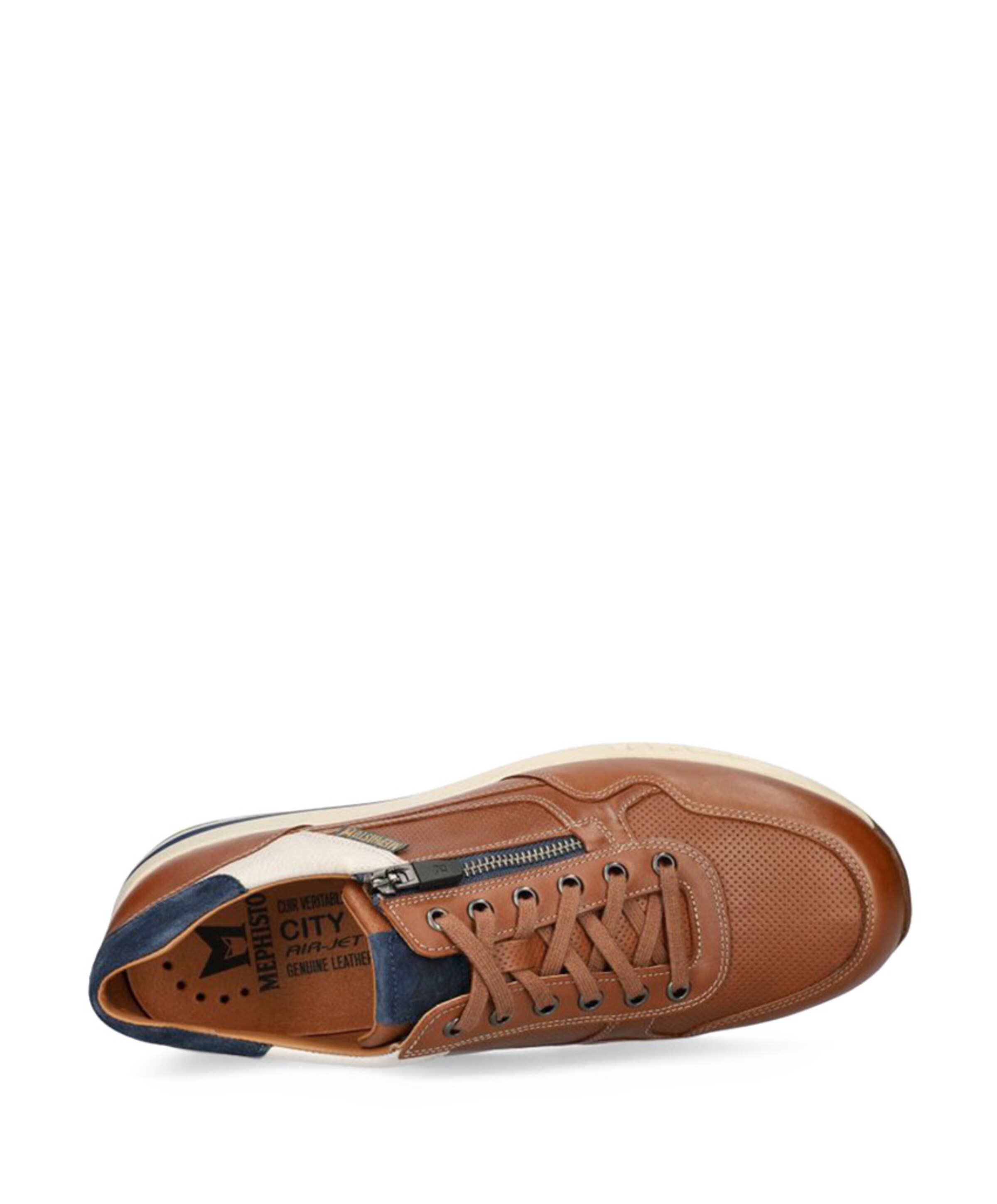 Mephisto Bradley  heren sneakers bruin