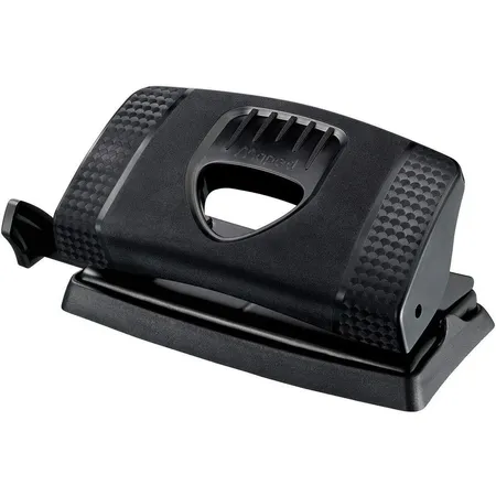 Maped Locher Essentials Green, bis 12 Blatt, schwarz