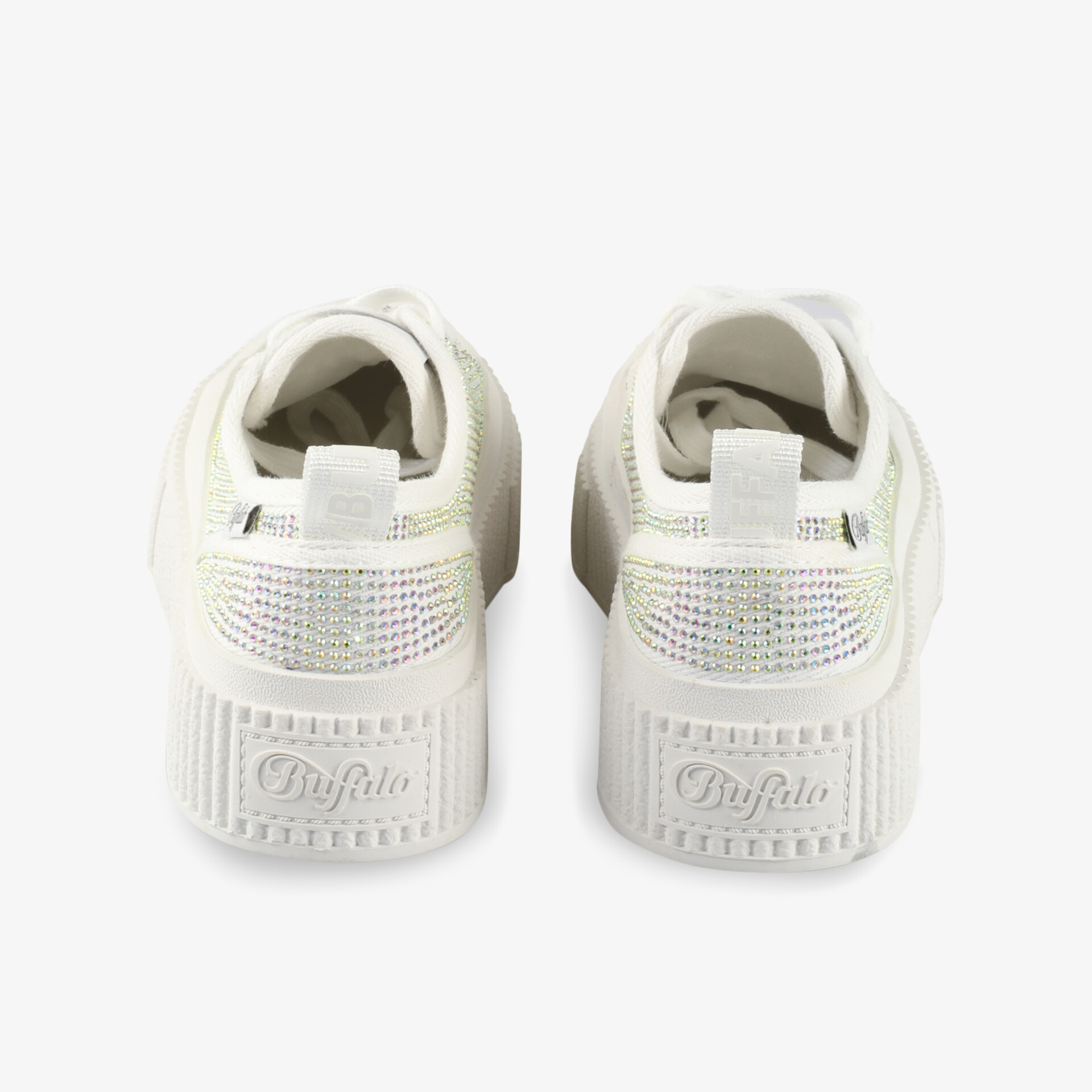 Buffalo Madison Glam Damen Plateau Sneaker weiß