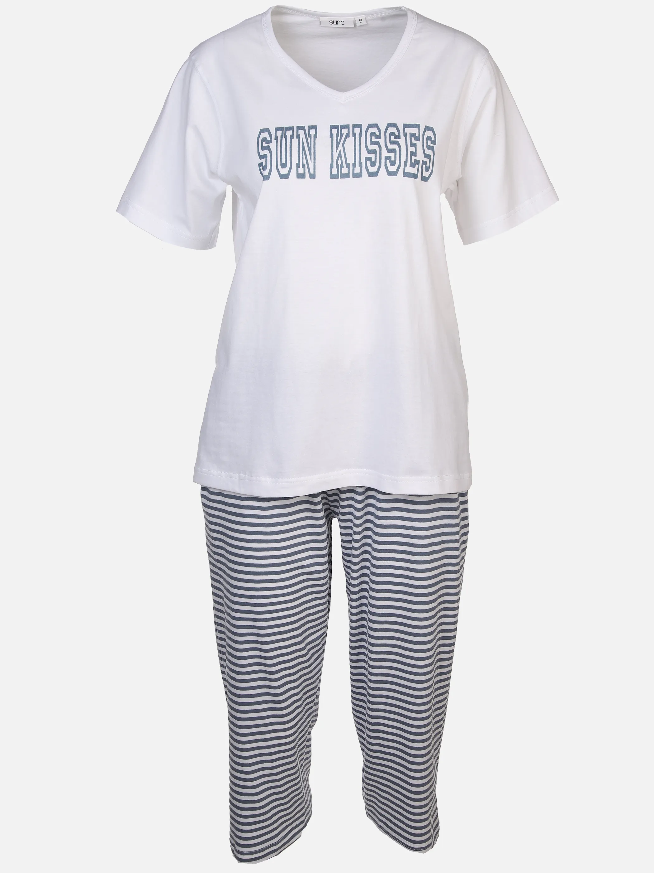Damen Schlafshorty mit kurzem Arm