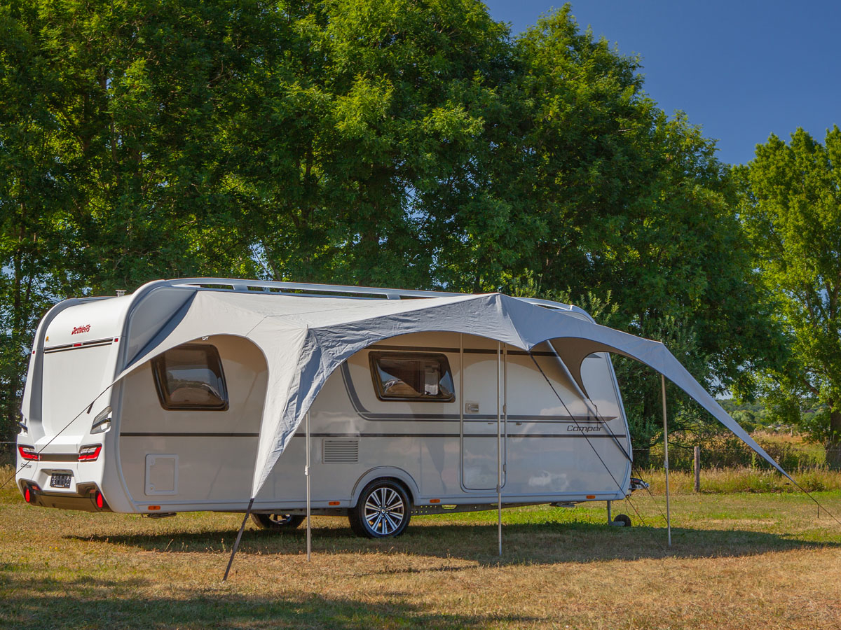 Campooz Trekking caravanluifel 350 cm - grijs
