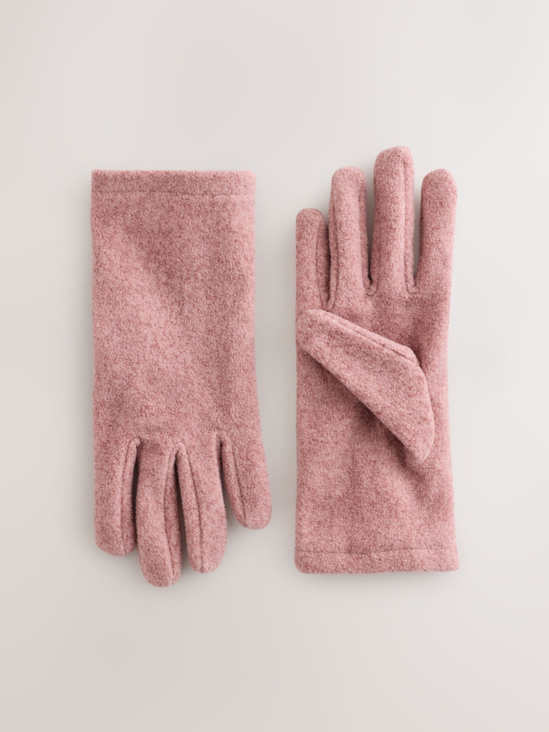 Roze - Fleece handschoenen