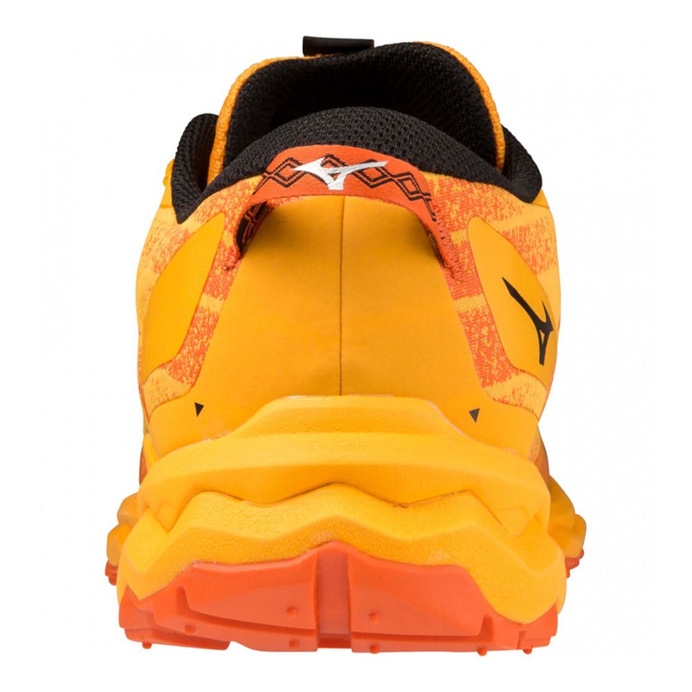 Mizuno WAVE DAICHI 7 GTX - Chaussures trail Homme zinnia/tigerlily/black