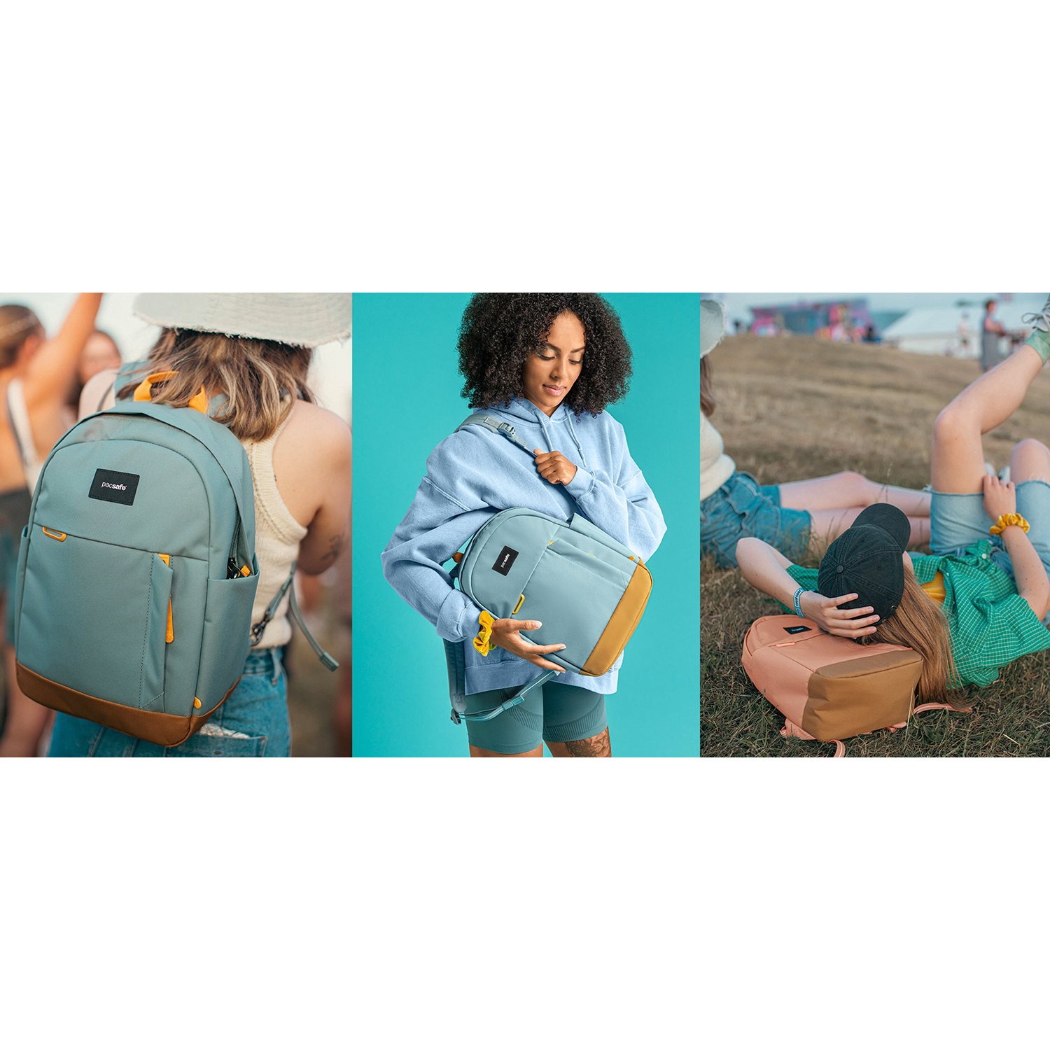 Pacsafe Go 15L Backpack Anti-Theft rose
