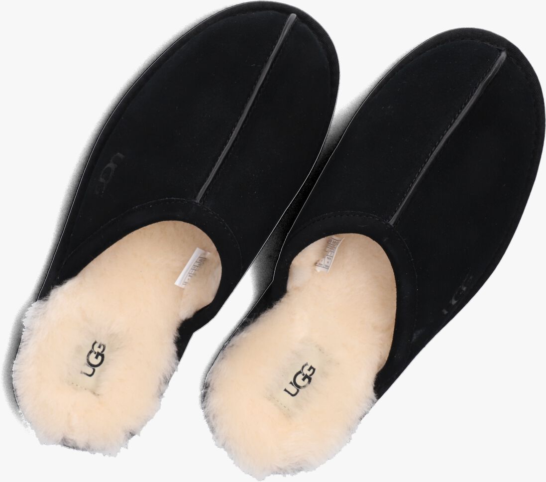 zwarte ugg pantoffels scuff