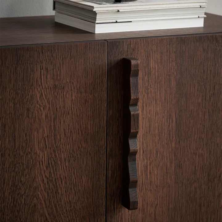 Ferm Living - Unda Sideboard, Eiche dunkel gebeizt