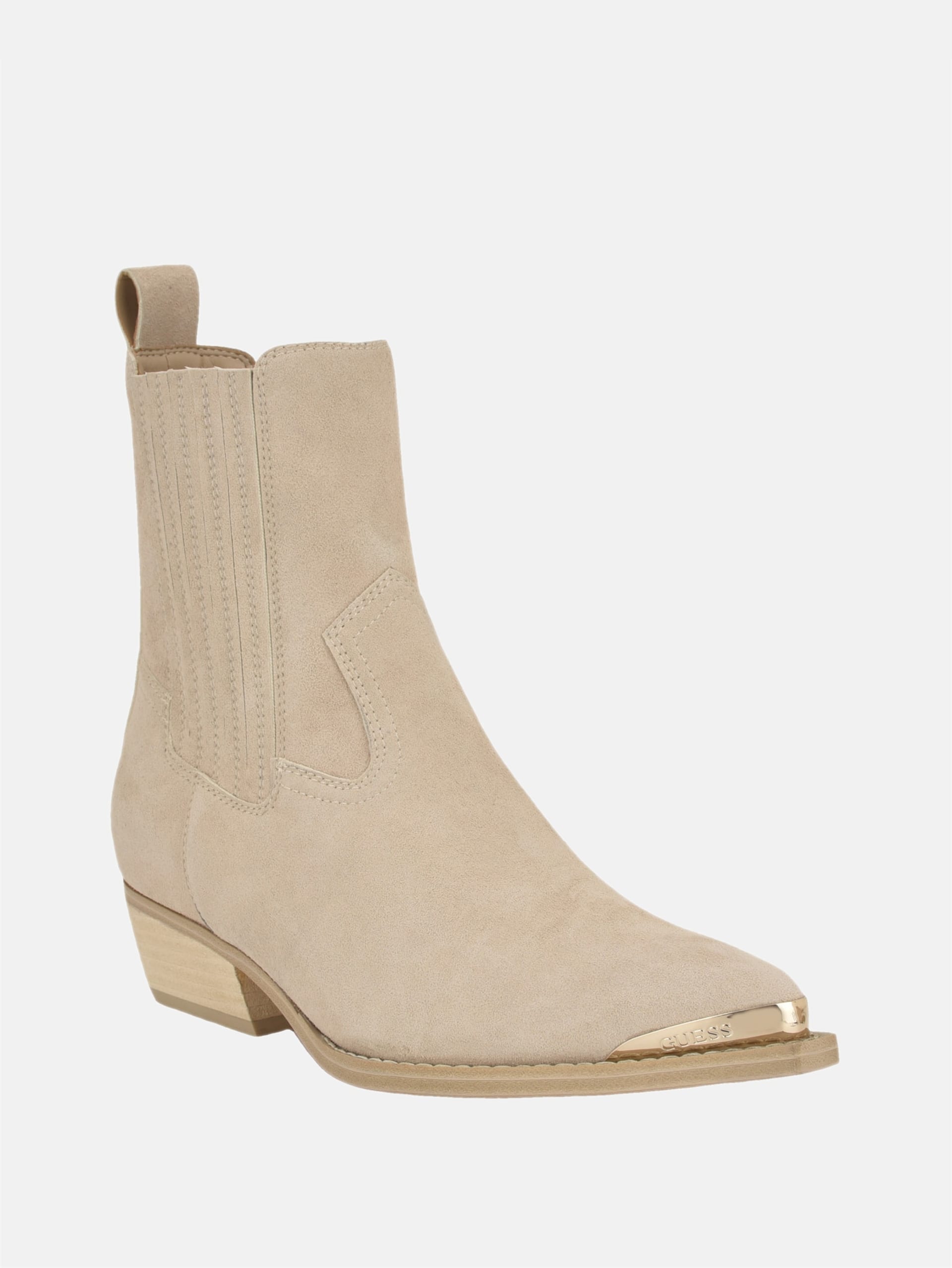 Bota Lanna Western em Camurça