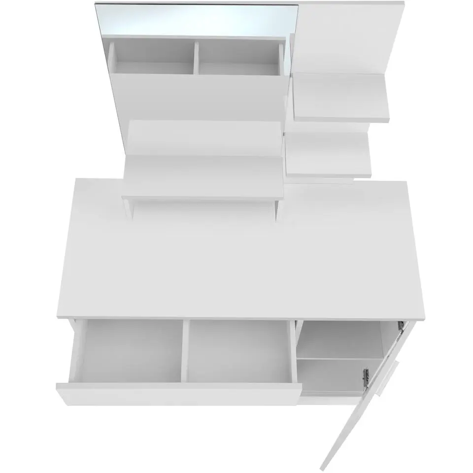 tectake Makeup-tafel Zoe , Wit