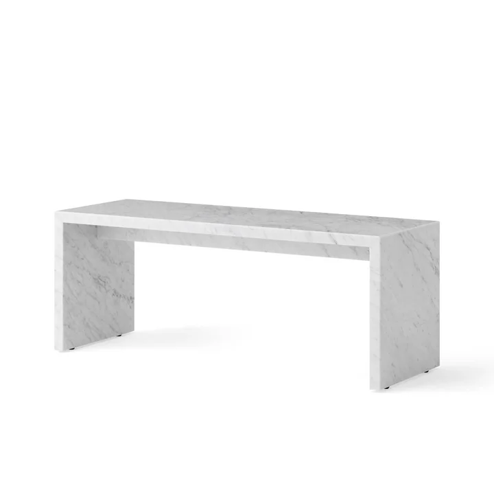 Audo - Plinth Couchtisch Bridge, carrara
