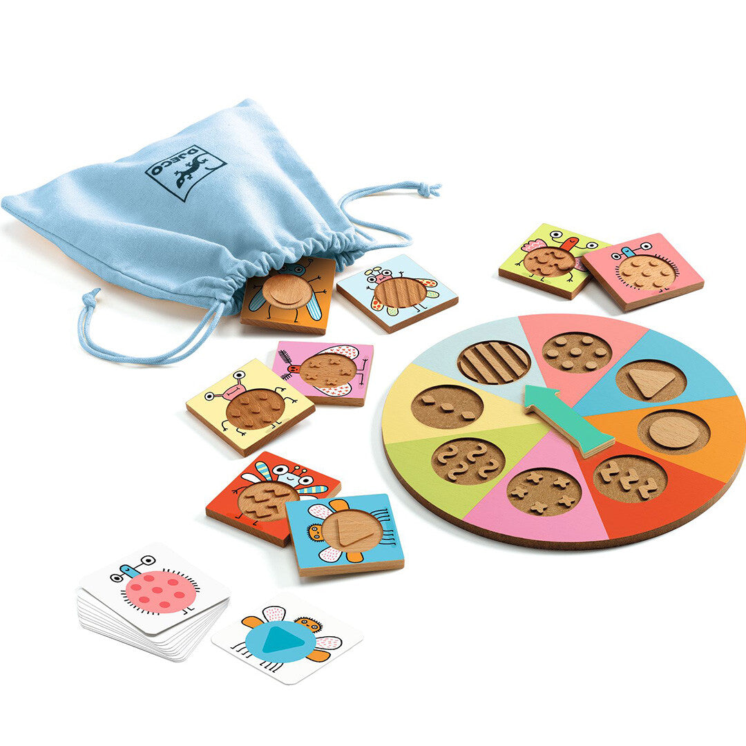 Djeco tactiel spel - tactil-bzzz
