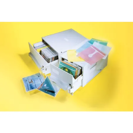 Durable 525610 Archivsystem Multimedia Box I, 195 x 165 x 325 mm, grau