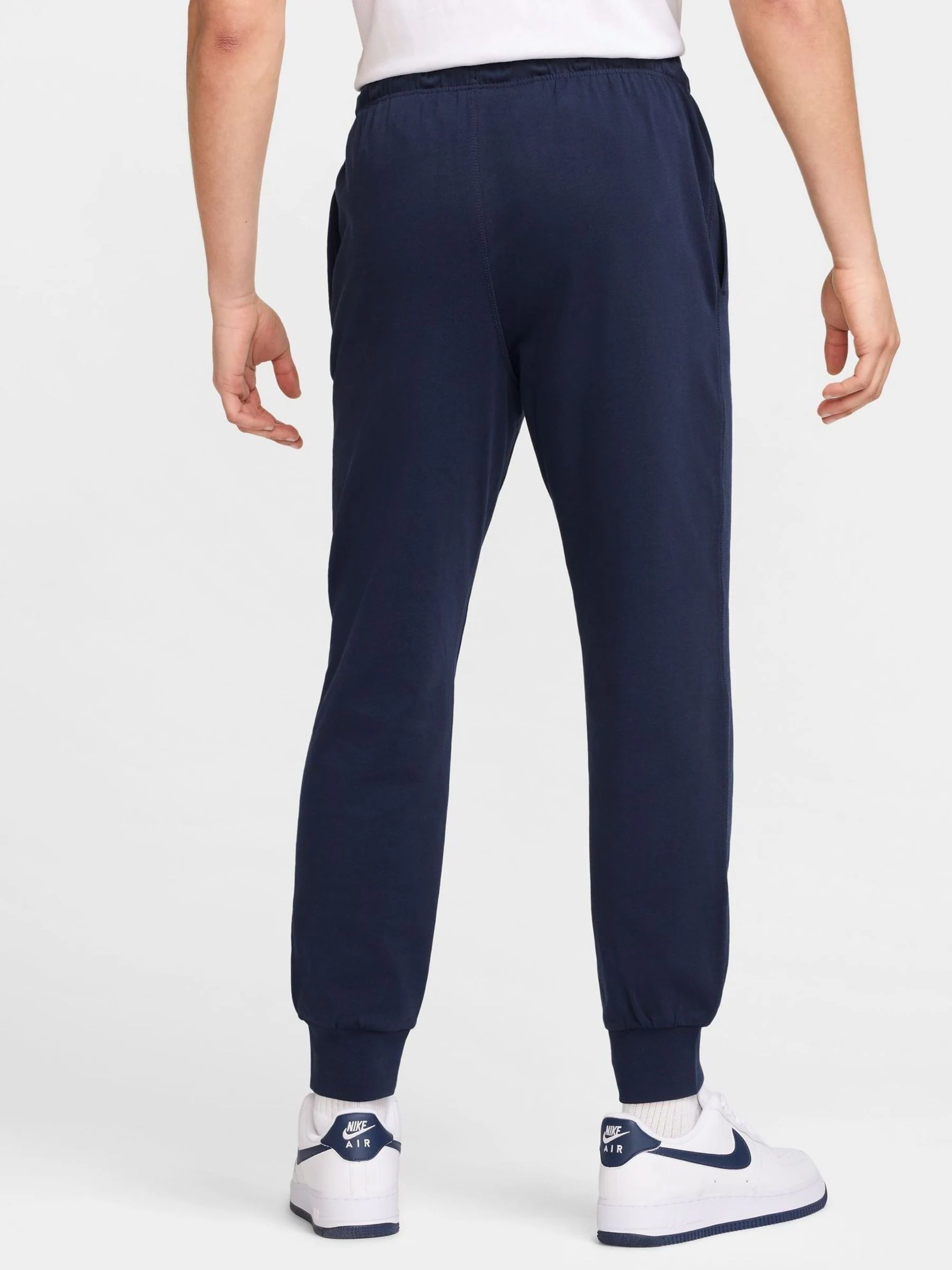 Obsidiaan - Nike Club joggingbroek van gebreide fleece 100% katoen