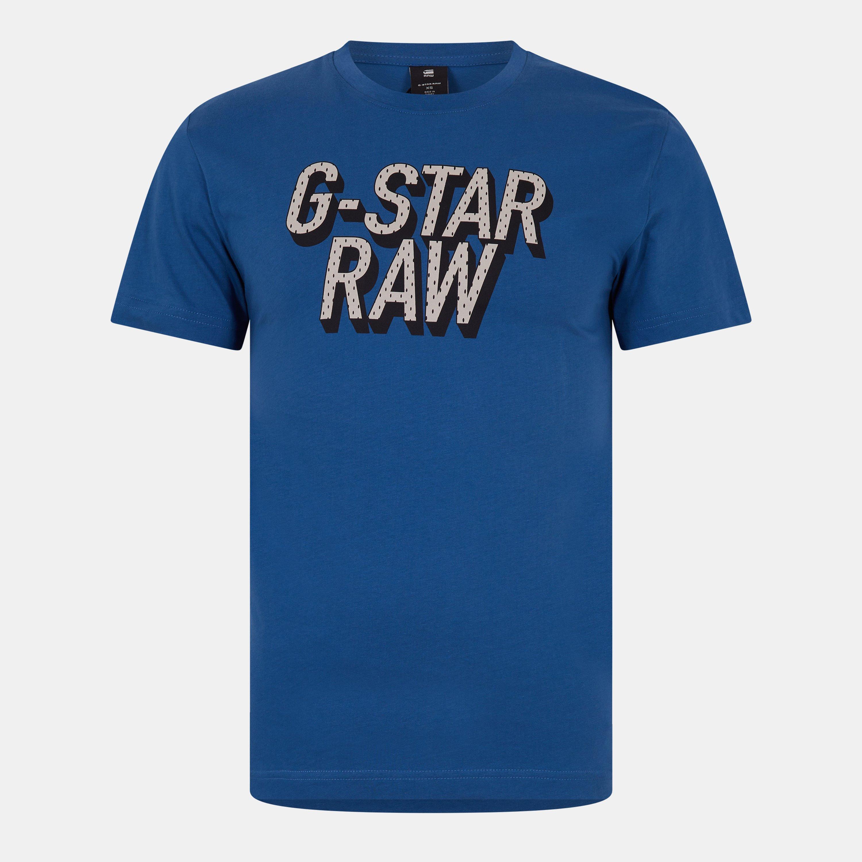 G Star 3D Dotted Graphic T Shirt