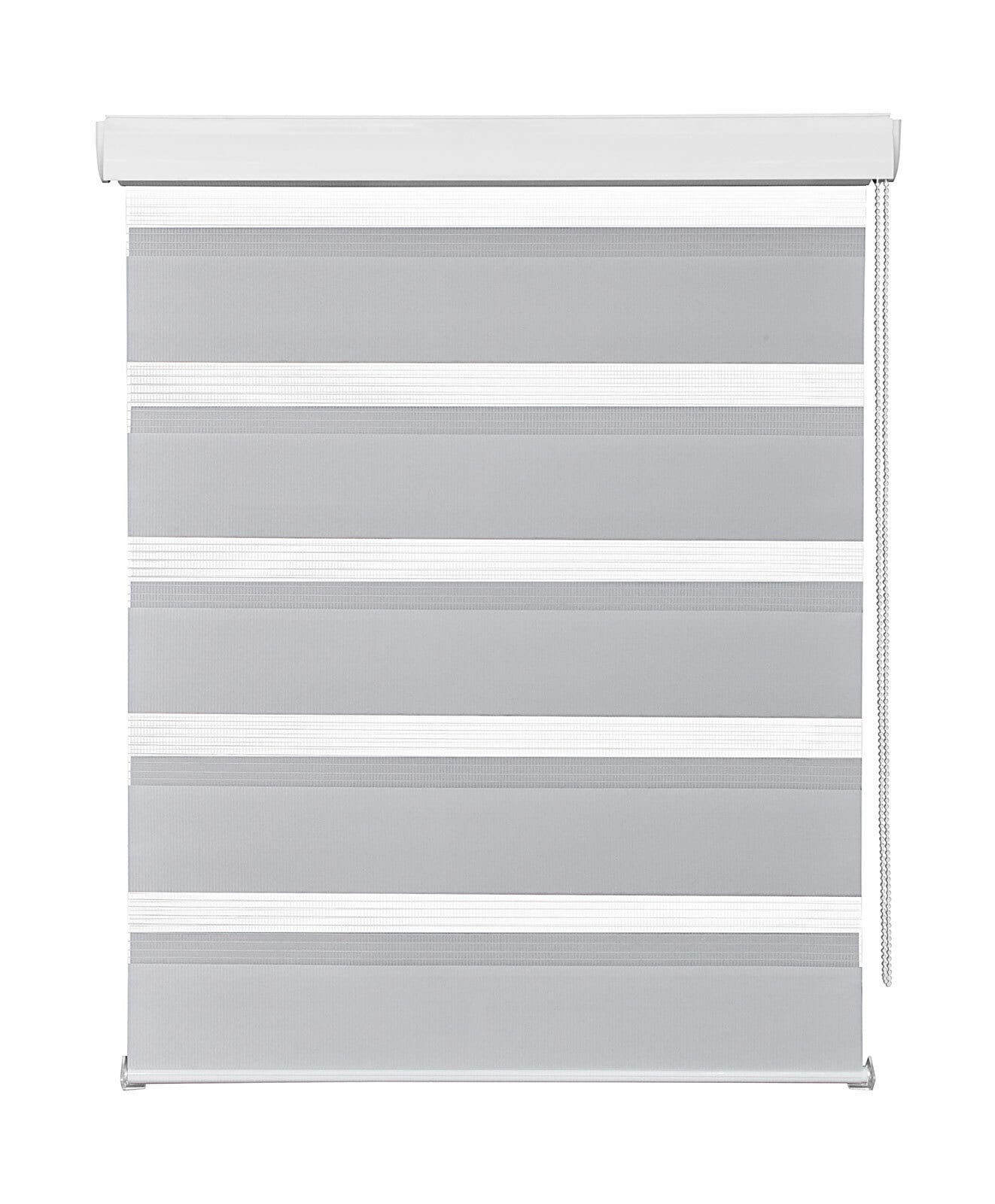 Doppelrollo Silber ca. 45 x 160 cm
