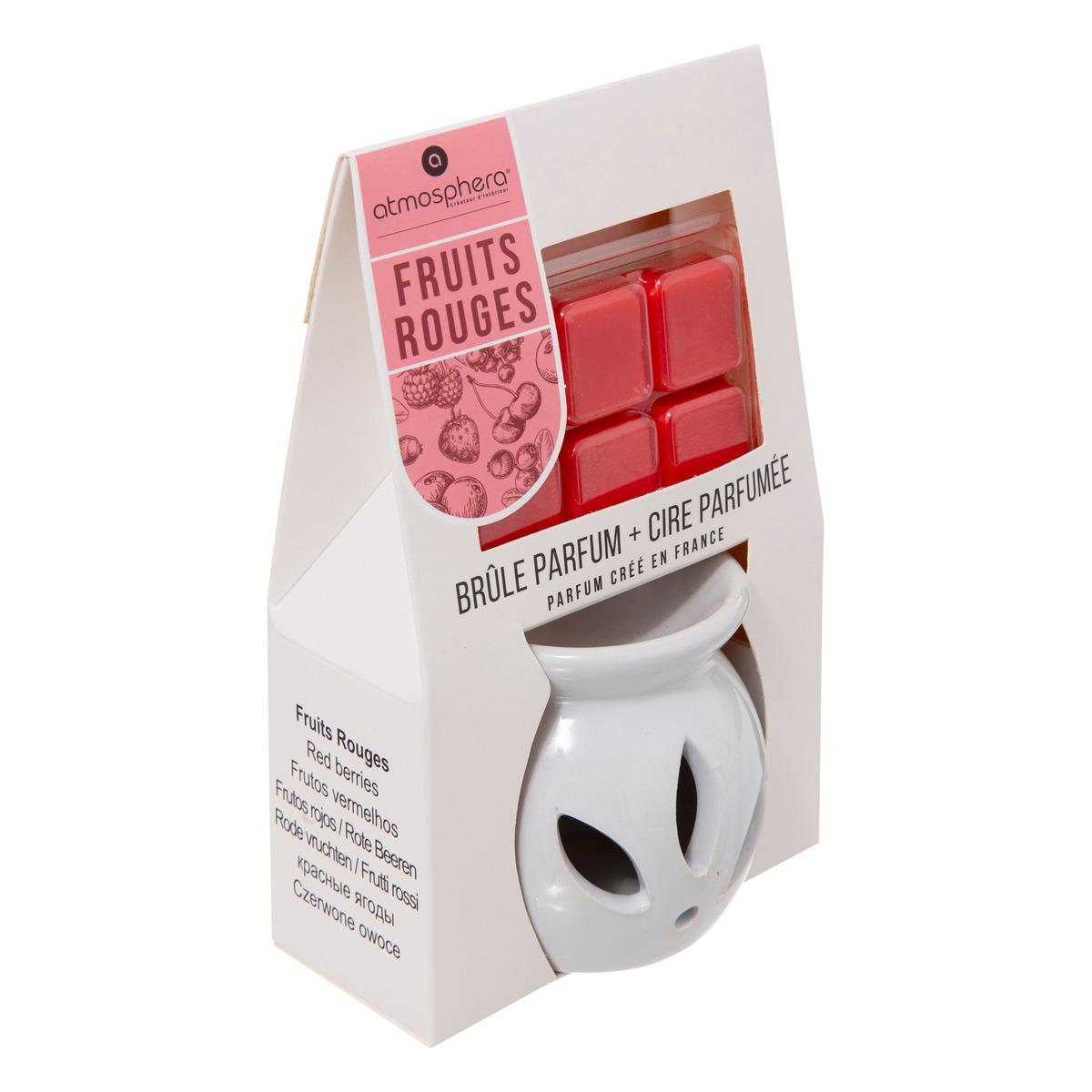 BRULE PARFUM CIRE KILI FRUITS ROUGE 30G
