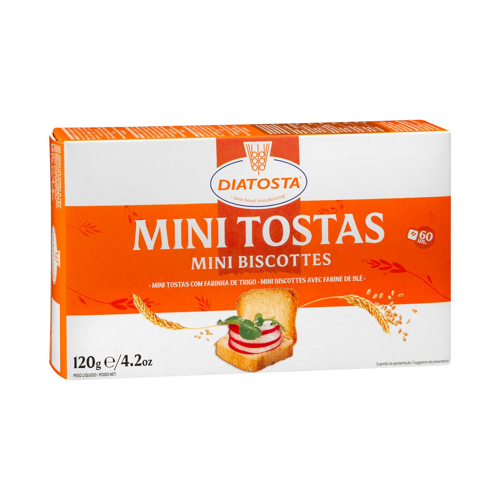 Mini-biscottes de blé Minigrill