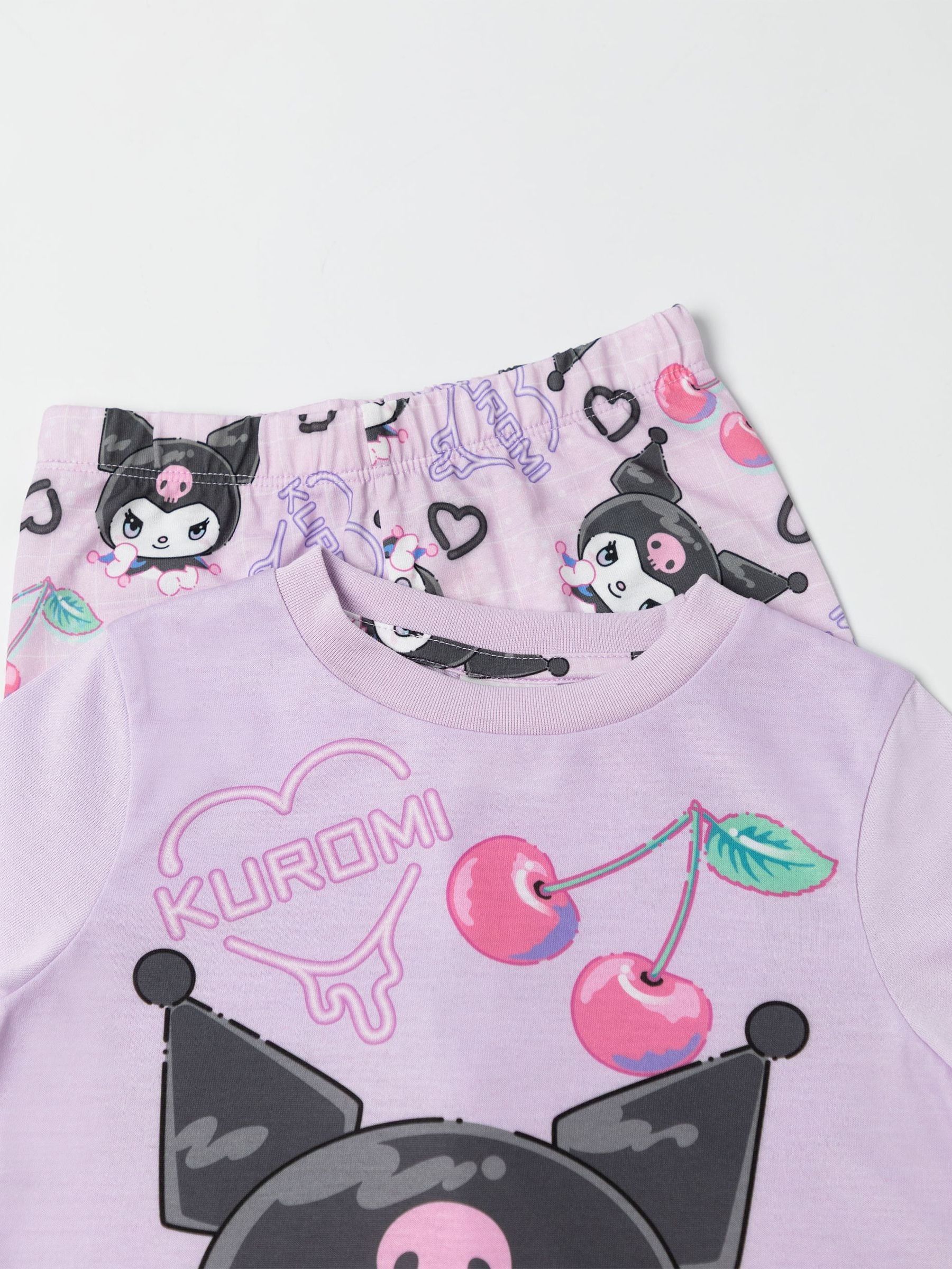 Vanilla Underground Hello Kitty Kuromi Long Sleeve Leg Pyjamas Set