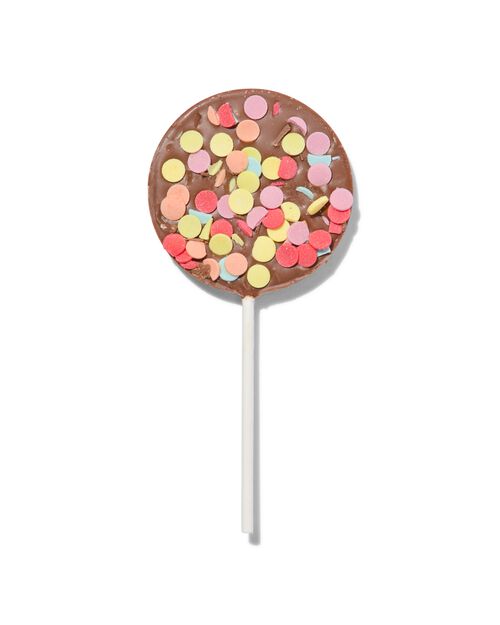 décoration pour gâteau Ø6cm - fête confettis