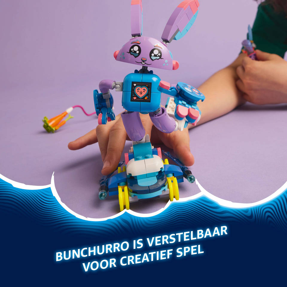 LEGO DREAMZzz Izzie en Bunchurro het gamende konijn 71490