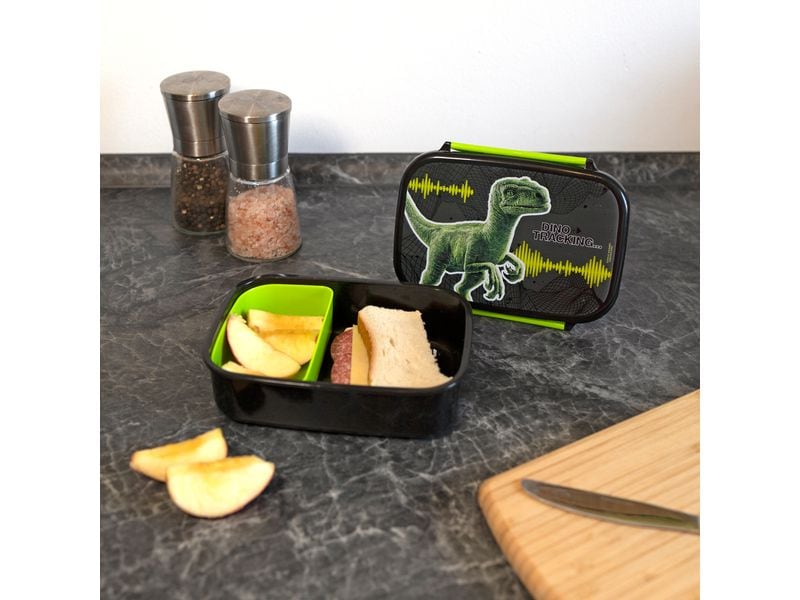 Scooli Lunchbox Jurassic World Grün/Schwarz Brotzeitdose