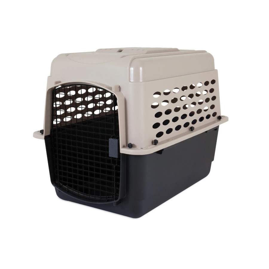 Petmate Vari Kennel - Caixa de Transporte de Plástico para Cães