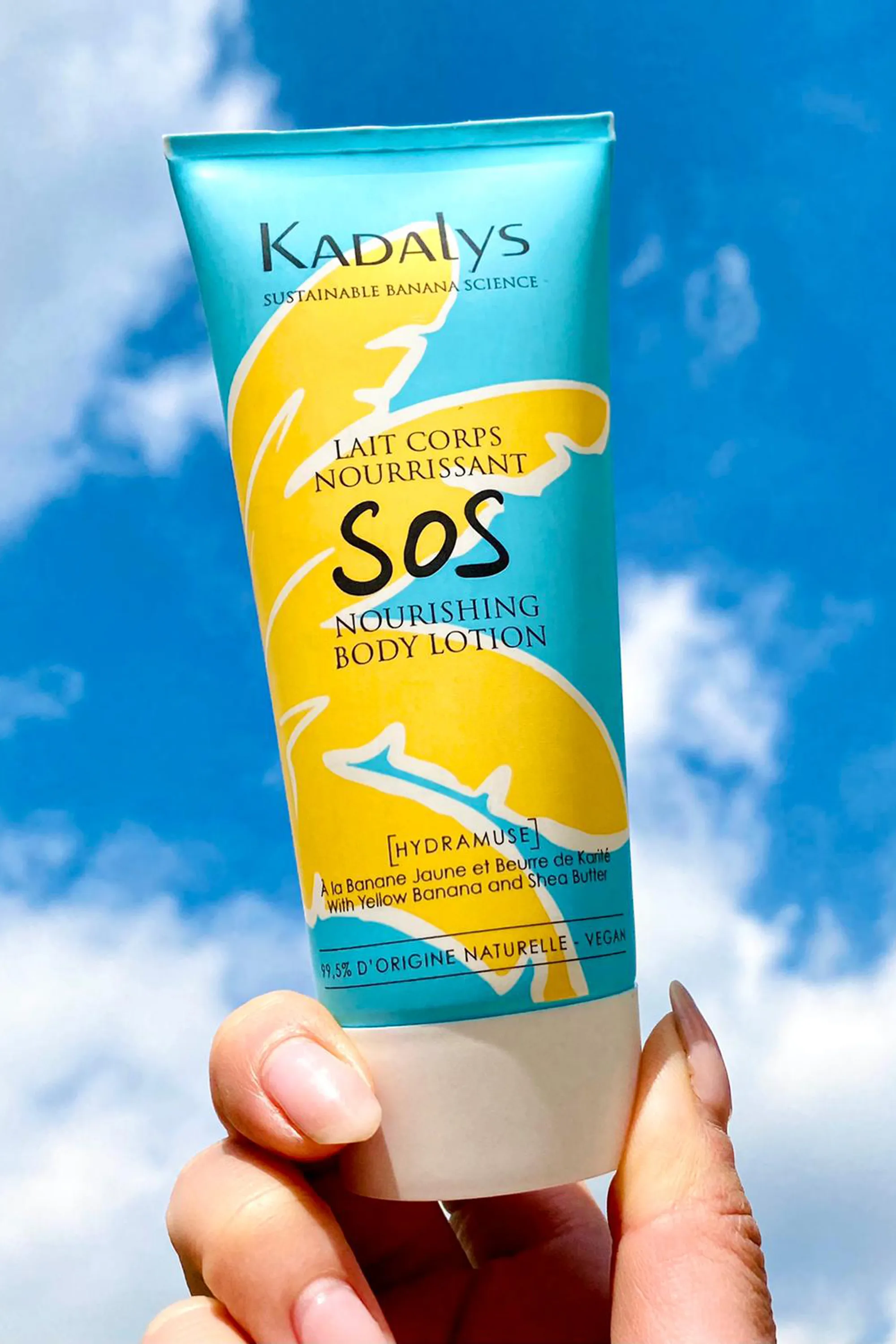 Kadalys Lait corps nourrissant SOS Hydramuse-100 ml