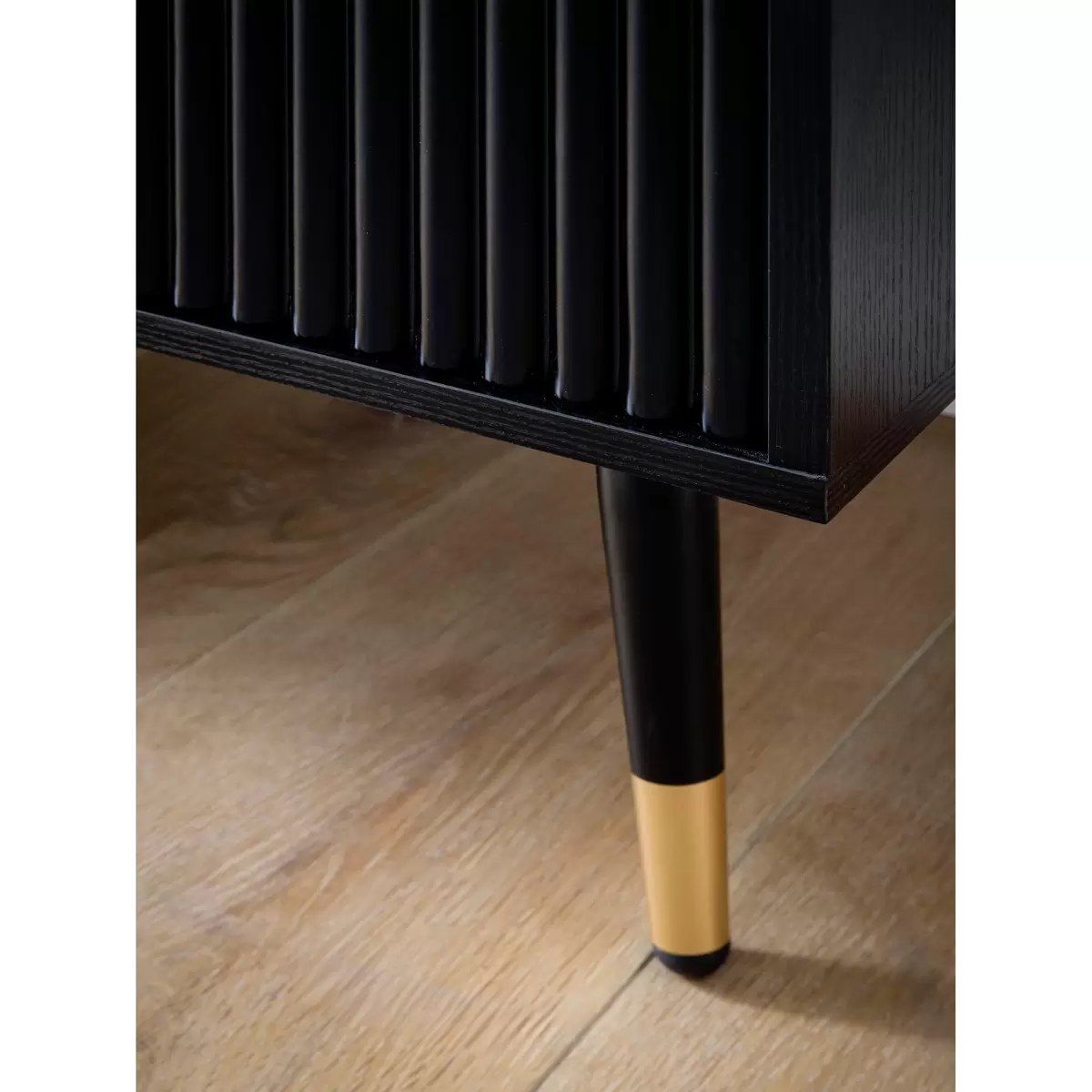 Sideboard Coral Eiche,gold,kupfer,schwarz