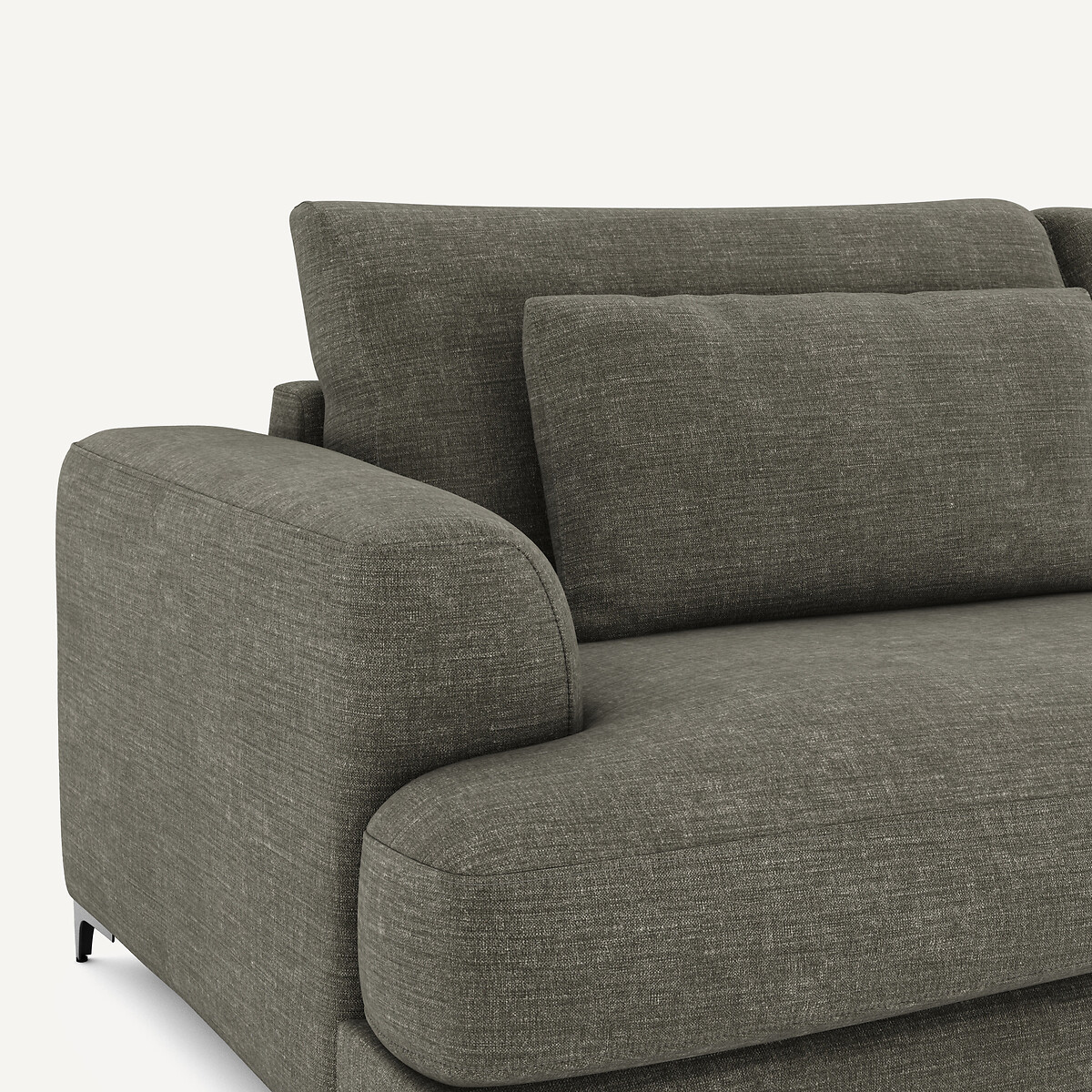 AM.PM<br>Sofá-cama de 4 lugares em linho de algodão, Marsile