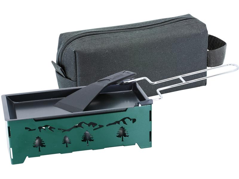 Kadastar Teelicht-Raclette 2go Panorama Grün/Schwarz Kerzenraclette