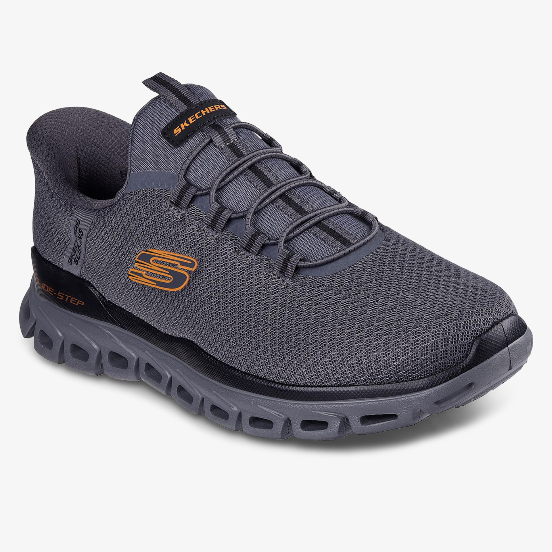 SKECHERS Glide Step Noxus Slip Ins Herren Slip On grau